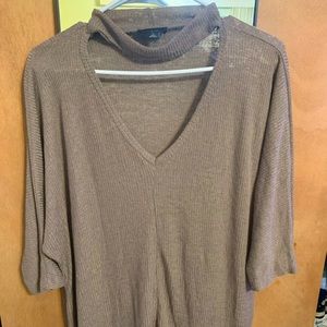 3/4 sleeve sweater shirt
